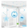 Babyshower Erkek Sarkıt Süs 6lı