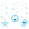 Babyshower Erkek Sarkıt Süs 6lı