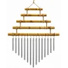 Bambu Metal Çubuklu Rüzgar Çanı No:1022