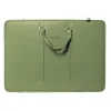 Bback Deri Körüklü Proje Resim Çantası 40x55 cm. MİNT YEŞİLİ