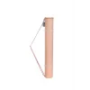 BBack Deri Proje Tüpü (Proje Taşıma Çantası) PASTEL PEMBE