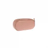 Bback Oval Deri Kalemlik / Kalem Kutusu PASTEL PEMBE