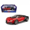 Bburago 1:18 Bugatti Chiron Kırmızı Model Araba