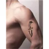 Bel Kama Hançer Bıçak  Tattoo Geçici Dövme Şablonları Kına Kalıpları