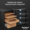Berfmann Sedirli Elektronik Puro Dolabı Humidor (382 Puro Kapasite)