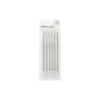 Beyaz Uzun Pasta Mum Seti 15cm 6 Parça