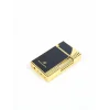 Black Martin Soft Flame Çakmak Siyah-Gold BM442 - Parmida