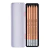 Bruynzeel Expression Graphite Dereceli Kalem Karakalem Eskiz Çizim Seti 6lı Metal Kutu