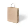 Büküm Saplı Kraft Çanta 18x24 cm 5li