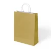 Büküm Saplı Kraft Çanta 25x31 cm 5li