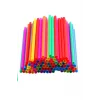 Burpak Frozen Plastik Pipet 7 mm * 22 cm 100 Adet