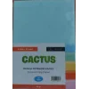 Cactus Fotokopi Kağıdı Renkli A4 80 gr. 50li 5 Renk