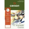 Canson Ca Grain İnce Dokulu Eskiz Çizim Defteri 224 gr. A5 30 Sayfa