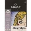 Canson Illustration Manga Marker Çizim Defteri A3 250 gr. 12 Sayfa