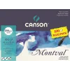 Canson Montval Maxi Pack Sulu Boya Defteri Blok 200 gr. 24x32 cm. 100 yaprak