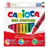 Carioca Wax Crayons Yıkanabilir Mum Boya 12 Renk