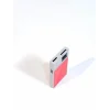 Caseti Kırmızı Gümüş Slim Perde Alev Tek Torch CA578B(5) - Parmida