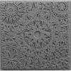 Cernit Texture Plate Silikon Polimer Kil Desen ve Doku Kalıbı 9x9 cm. MANDALA