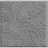 Cernit Texture Plate Silikon Polimer Kil Desen ve Doku Kalıbı 9x9 cm. PAISLEY