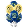Champion Baskılı Sarı Lacivert Pastel Balon 12