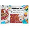Champion Sarı Kırmızı Boyama Aktiviteli Parti Sunumu