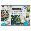 Champion Sarı Lacivert Boyama Aktiviteli Parti Sunumu