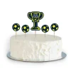 Champion Sarı Lacivert Cupcake Süsü