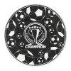 Champion Siyah Beyaz Karton Tabak