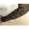 Çift Kol Giyilebilir Dövme İskelet Desenler Tattoo Sleeve