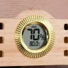 Cigarloong Camlı 4 Çekm.Puro Kutusu Humidor Ceviz 150s