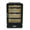 Cigarloong Camlı 4 Çekm.Puro Kutusu Humidor Siyah 150s