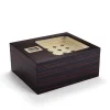 Cigarloong Camlı Puro Kutusu Humidor Ebony 40s