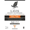 Clairefontaine Lavis Multi Teknik Eskiz Çizim Defteri 200 gr. A4 20 yp.