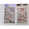 Coffe and Life 3D Kabartmalı Sticker Çıkartma seti