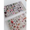 Coffe and Life 3D Kabartmalı Sticker Çıkartma seti