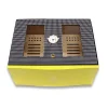 Cohiba Camlı Puro Kutusu Humidor Sarı 70s