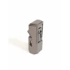 Cohiba Gunmetal İğneli Tek Torch Puro Çakmak CCM0850 - Parmida