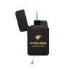 Cohiba Plastik Jet Alev Delicili Puro Çakmağı Siyah