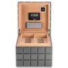 Colibri Cube Heritage Humidor Puro Kutusu Gray 70s
