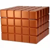 Colibri Heritage Cube Turuncu İspanyol Sedir Ağacı Nemlendirici Humidor HU125T6 - Parmida