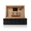 Colibri Heritage Humidor Puro Kutusu HU500T1 Mat Siyah 125s