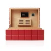Colibri Heritage Humidor Puro Kutusu HU500T2 Mat Kırmızı 125s