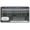 Cretacolor Artino Graphite Drawing Set Karakalem Eskiz Çizim Seti Metal Kutu 10 Parça