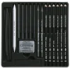 Cretacolor Black Box Charcoal Drawing Set Karakalem Eskiz Çizim Seti Metal Kutu 20 Parça