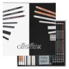 Cretacolor Black & White Drawing Set Premium Karakalem Eskiz Çizim Seti Hediyelik Kutu 25 Parça