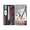 Cretacolor Teachers Choice Beginner Drawing Set Karakalem Eskiz Çizim Seti Metal Kutu 11 Parça