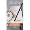 Cretacolor Teachers Choice Beginner Drawing Set Karakalem Eskiz Çizim Seti Metal Kutu 11 Parça