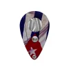 Cuban Flag  Yaprak Model Metal Puro Kesici Krom (56Ring)