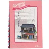 Cubic Fun 3D 24 Parça Puzzle Japon Şekerleme Dükkanı