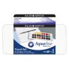 Daler Rowney Aquafine Travel Set Sulu Boya Seti 24 Renk Plastik Kutu